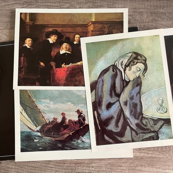 REMBRANDT, WINSLOW HOMER, PICASSO + [ POSTERS ONLY ]THE TIME-LIFE LIBRARY OF ART - Picture 4 of 6
